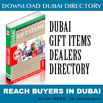 Dubai Gift Items Importers List Directory